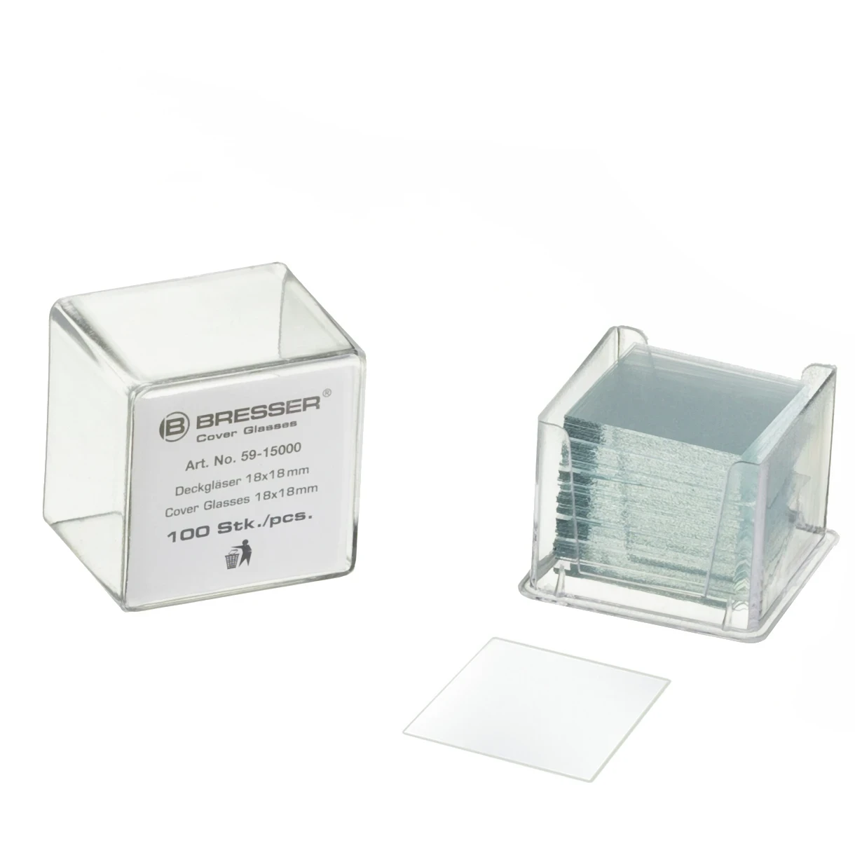 Lamă de acoperire pentru preparate 22 x 22 mm (100 buc.) Lamă de acoperire pentru preparate 22 x 22 mm (100 buc.)