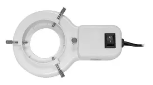 Iluminare cu inel cu tub fluorescent pentru microscop stereo