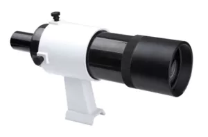 SkyWatcher 9x50 căutător (negru, poziție inversată) + trepied din aluminiu alb