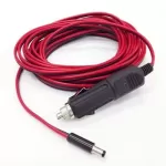 Cablu alimentare cu conexiune la brichetă, cu mufă DC scurtă