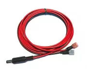 Cablu alimentare cu conexiune cu clemă, cu mufă DC scurtă