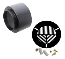 Capac antirouă metalic, mască Bahtinov pentru telescop inteligent ZWO SeeStar S50